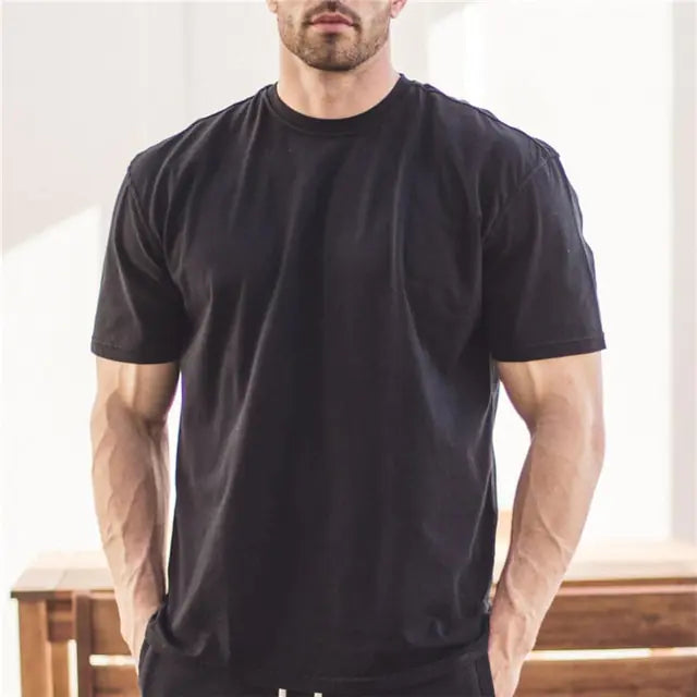 Peak Performer Men Gym Workout Fitness Cotton