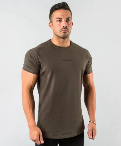 Athletic Fit Men's Gym T-shirt