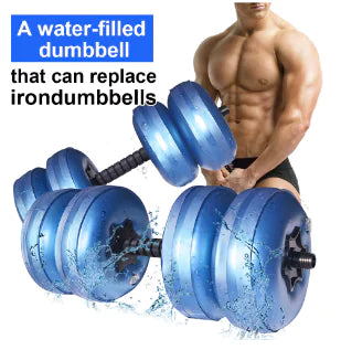 Water filled dumbbells