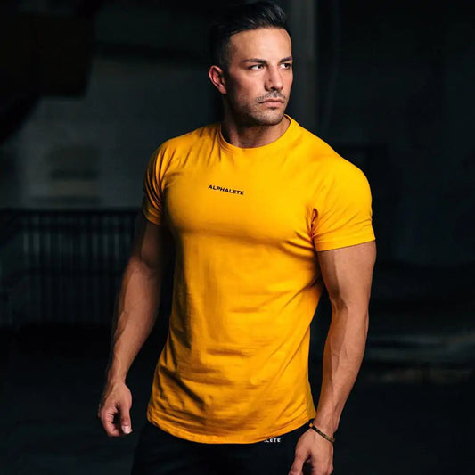 Athletic Fit Men's Gym T-shirt